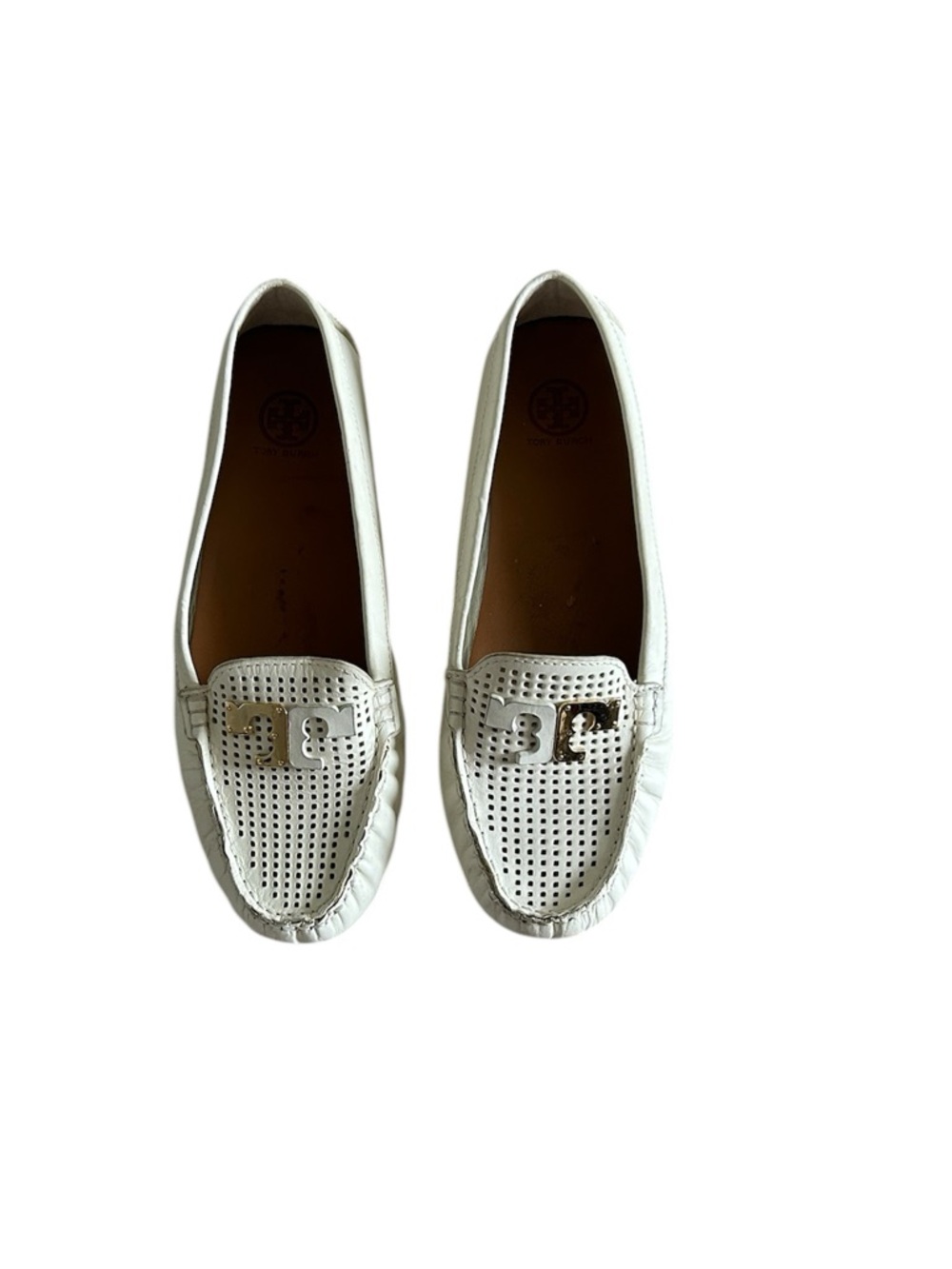 Tory Burch Lowell Driving Leather Moccasins